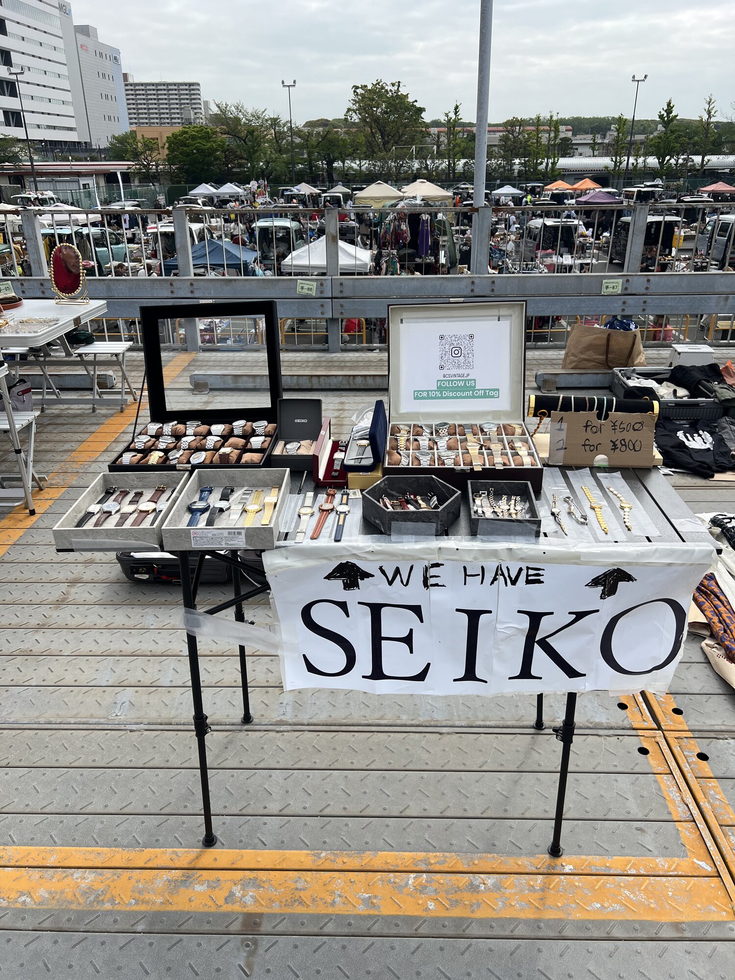 Vintage watch sourcing in Japan